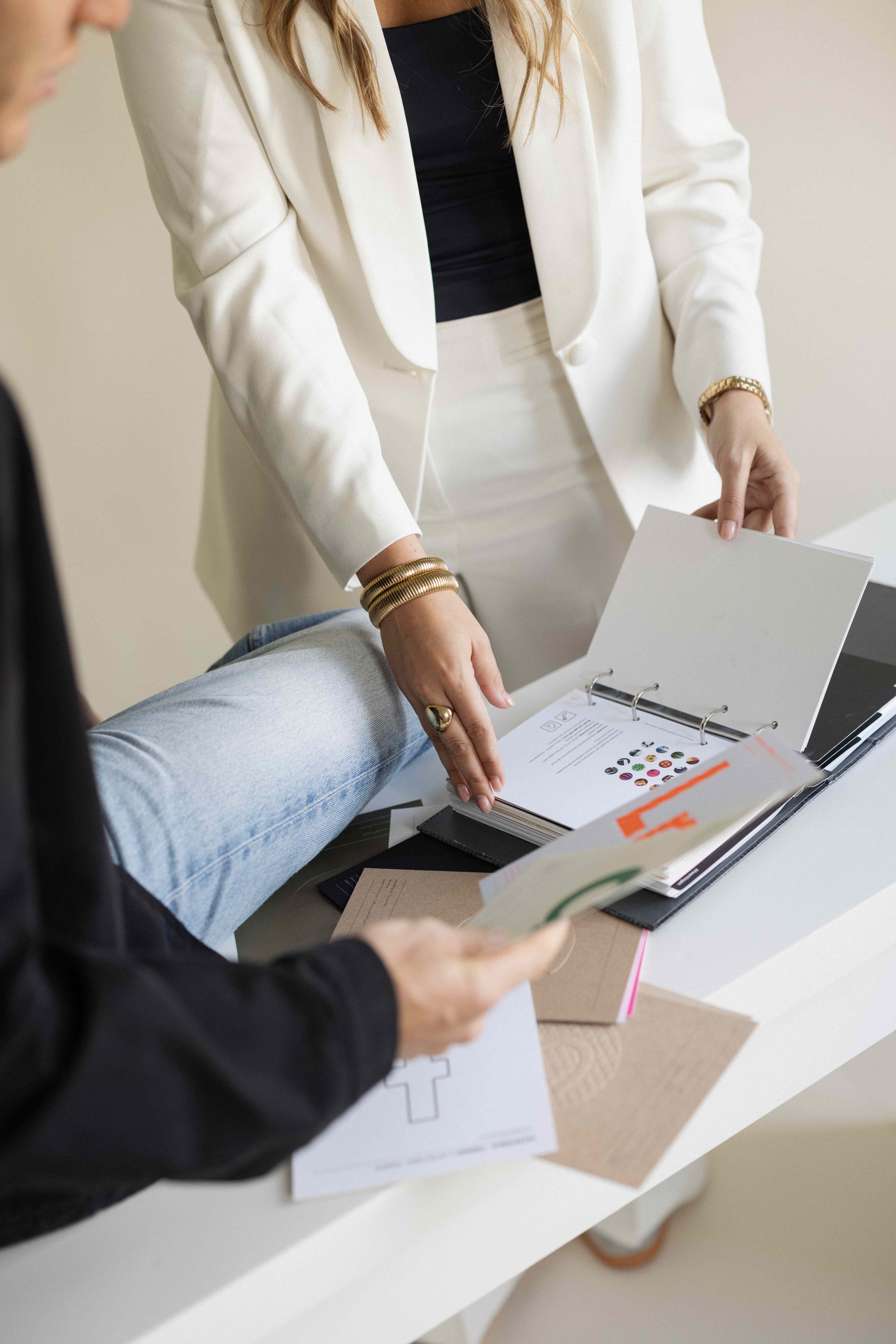 Werken aan design materialen